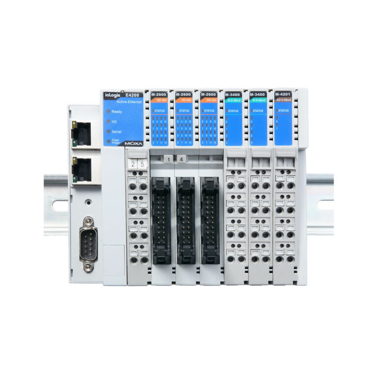 Moxa - M-6201 - Remote IO Module For IoLogik 4000 Series - RS